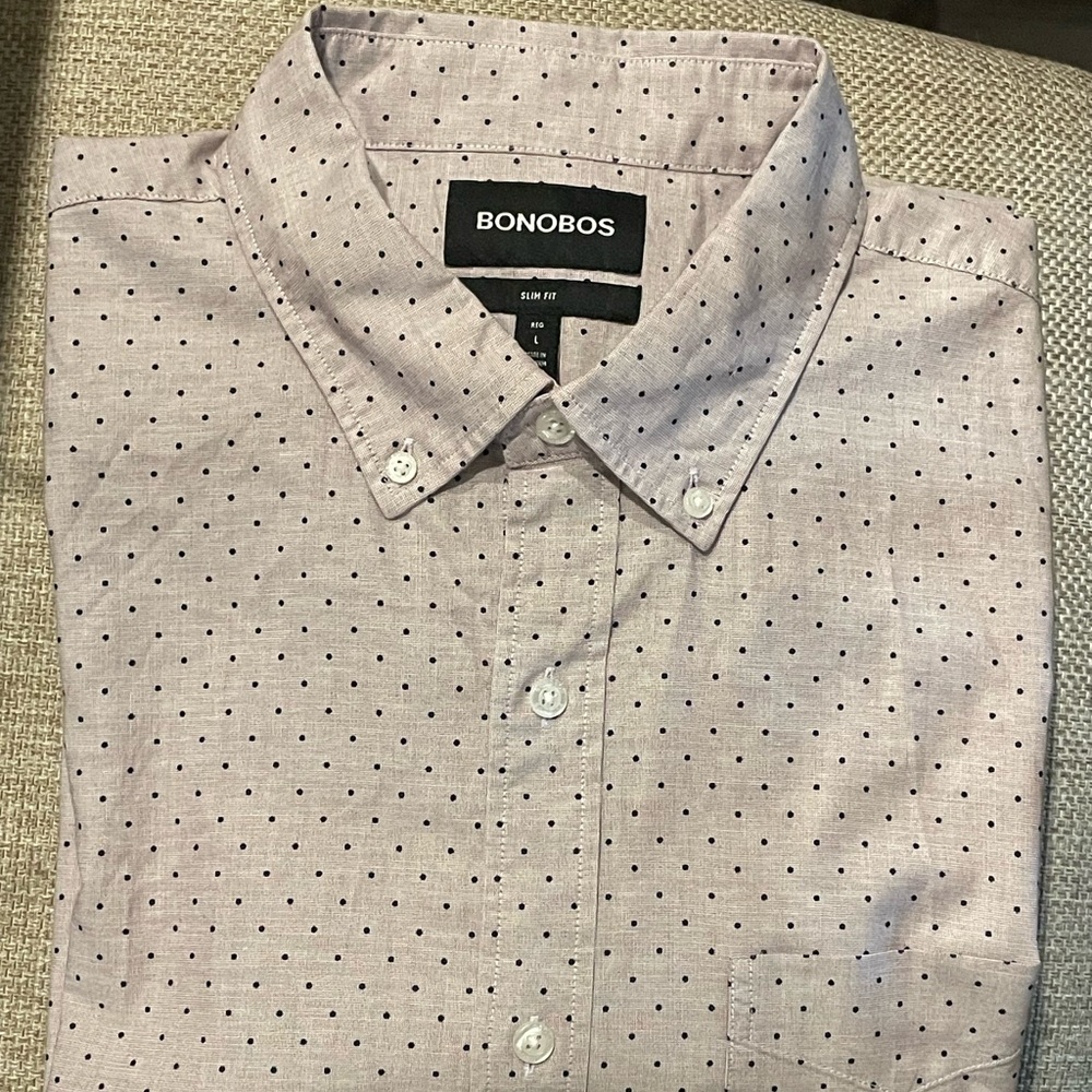 Bonobos men’s long sleeve button down shirt
